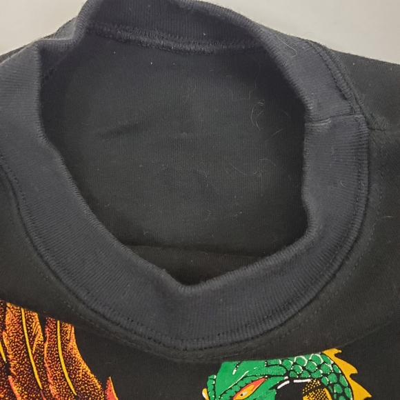 Vintage Harley Davidson Dragon Eagle Has Landed T Shirt Songtan KOREA M RARE - Picture 6 of 8